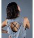 Camiseta Luz Vegana Deportiva para Yoga – Sostenible y Biodegradable