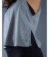 Camiseta Luz Vegana Deportiva para Yoga – Sostenible y Biodegradable