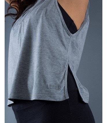 Camiseta Luz Vegana Deportiva para Yoga – Sostenible y Biodegradable