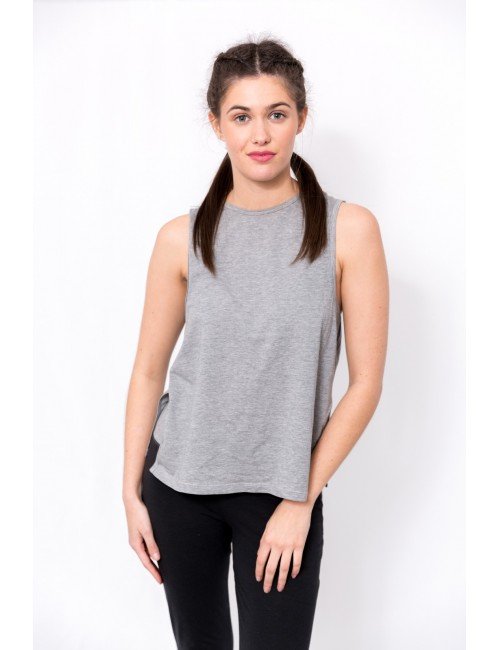 Camiseta Luz Vegana Deportiva para Yoga – Sostenible y Biodegradable