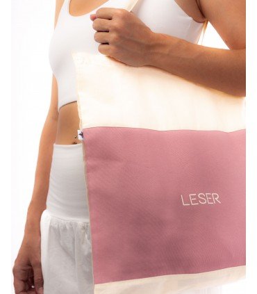 BOLSA DE TELA DE ALGODÓN ORGÁNICO LESER YOGA