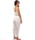 Pantalón Largo Eco Cloud – Blanco, Cómodo y Atemporal
