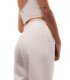 Cloud Long Pants – Pure White, Light & Effortless