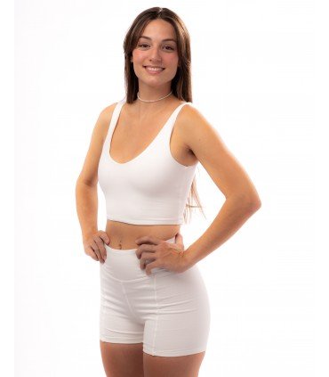 La Vie en Blanc Long Top – White Softness for Conscious Living