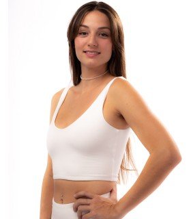 La Vie en Blanc Long Top – White Softness for Conscious Living