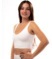 La Vie en Blanc Long Top – White Softness for Conscious Living