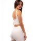 La Vie en Blanc Long Top – White Softness for Conscious Living