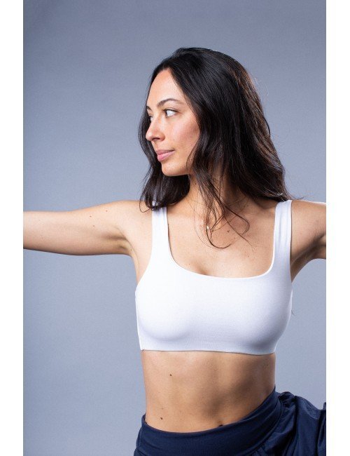 TOP LARGO ECO DEPORTIVO PARA MUJER IDEAL PARA HACER YOGA