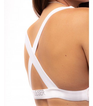 Top Cruzado Eco La Vie en Blanc – Suavidad y Belleza Natural