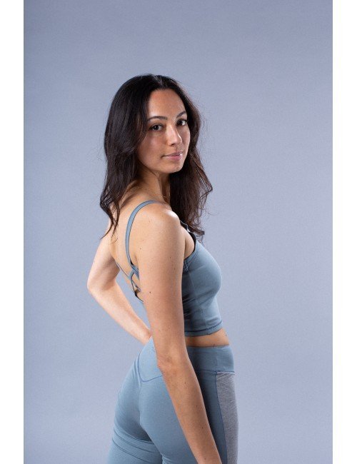 Top Largo Loto Estampado – Suavidad, Presencia y Belleza Interior